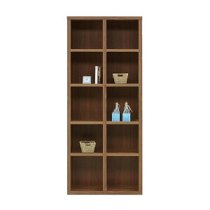 キャビネット オープンラック 幅75cm 奥行40cm 5段 【国産 完成品 大川家具】 収納 日本製 おしゃれ ラック(代引不可)【送料無料】