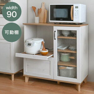 食器棚 幅90cm WH」の人気商品一覧・価格比較 - 価格.com