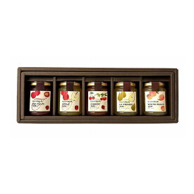 山形 たかはた果樹園 フルーツジャム5個セット ギフト 産直 ご当地グルメ 熨斗 贈り物 新生活 お祝い お取り寄せ のし対応 (代引不可)【送料無料】