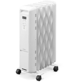 IRIS 509895 ウェーブ型 オイルヒーター IRIS IWH21208MW 環境改善用品 冷暖房 空調機器 遠赤外線電気ヒーター(代引不可)【送料無料】