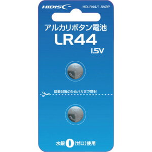 �n�C�f�B�X�N �A���J���{�^���d�r LR44 1.5V 2�p�b�N �n�C�f�B�X�N HDLR441.5V2P �I�t�B�X �Z�ݗp�i �I�t�B�X���i �d�r(����s��)