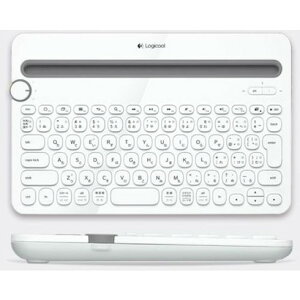 ロジクール Bluetooth マルチデバイス キーボード k480 ホワイト ロジクール K480WH オフィス 住設用品 OA用品 マウス(代引不可)【送料無料】