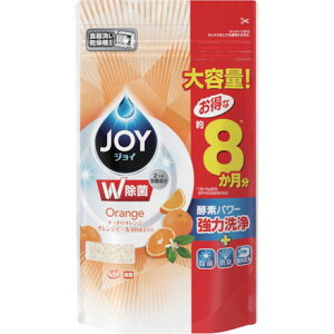 P&G ジョイ 食洗器用 W除菌 オレンジピール成分入リ ツメカエ 特大 930g P&Gジャパン同 清掃 衛生用品 労働衛生用品 食器 厨房機器洗剤(代引不可)