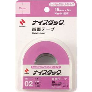 �j�`�o�� ���ʃe�[�v �i�C�X�^�b�N��������\��Ă͂����₷���^�C�v NW-H15SF 15mmX5m NWH15SF ����p�i �e�[�v�p�i �����p�e�[�v(����s��)