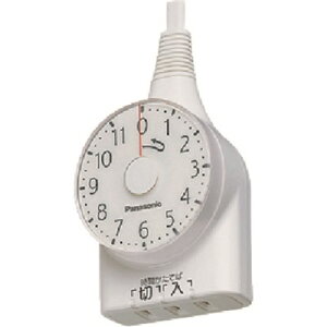 Panasonic �_�C�����^�C�}�[ 11���Ԍ` 1m�R�[�h�t �z���C�g WH3111WP ����E�v���p�i �H�Ɨp�v���@�� �X�g�b�v�E�H�b�`�E�^�C�}�[(����s��)�y�|�C���g10�{�z�y���������z