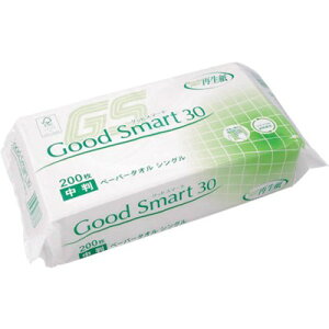 エフピコ GS30Pタオル再生紙中判200枚エコタイプ WAPV 清掃・衛生用品 労働衛生用品 ペーパータオル(代引不可)【ポイント10倍】