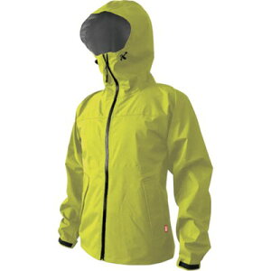 カジメイク ストレッチシールドジャケット ライム LL 757084LL 保護具 作業服 雨具(代引不可)【ポイント10倍】【送料無料】