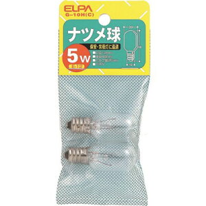 ELPA �i�c���� E12 ����d��5W �N���A 2�� G10HC �H���E�Ɩ��p�i ��Ɠ��E�Ɩ��p�i �d��(����s��)�y�|�C���g10�{�z