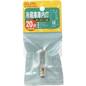 ELPA ①Ɍɓ E12 20W NA G1501HC HEƖpi ƓEƖpi d(s)y|Cg10{z