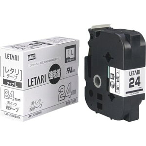 MAX �r�[�|�b�v�~�j�p���~�l�[�g�e�[�v LM-L524BWK ���S�� ��×������ 18mm��×8m�� LML524BWK �I�t�B�X�E�Z�ݗp�i �I�t�B�X���i ���x���p�i(����s��)�y�|�C���g10�{�z