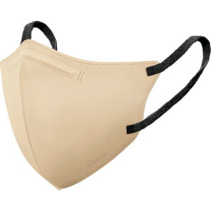 IRIS 200974 デイリーフィットマスク フィルタープラス ふつう 20枚入 シルクベージュ×ブラック RNH20SUE 保護具 マスク 耳栓 一般作業用マスク(代引不可)