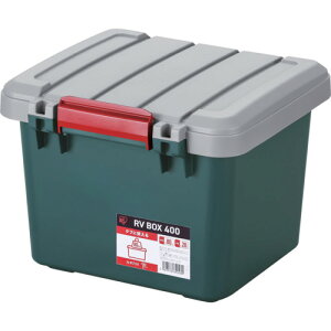 IRIS 299970 RVBOX400 グレー/ダークグリーン RV400RM 物流 保管用品 収納用品 道具箱(代引不可)