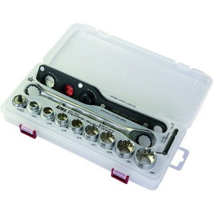 アネックス オフセットアダプター ラチェットレンチ ソケットセット AOA19S3【送料無料】