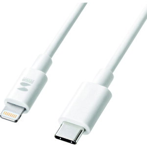 SANWA ���C�g�j���O - TypeC�P�[�u�� 1m KBIPLC10W �I�t�B�X �Z�ݗp�i OA�p�i �P�[�u��(����s��)