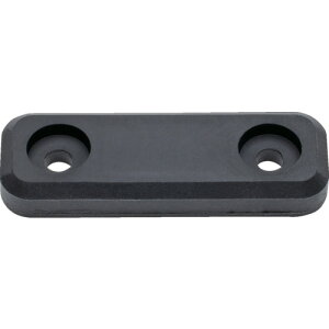 MAGEVER サビないマグネット シリコン NCS-50L 黒 強力マグネット ネオジム磁石 M4 段穴 2つ穴 01350LNCS3178 工作機工具 マグネット用品 マグネット素材(代引不可)