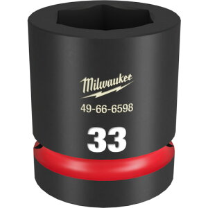 milwaukee SHOCKWAVE IMPACT DUTY �C���p�N�g�\�P�b�g 1�C���`(25.4mm)�p 33mm 49666598 ���ƍH�� �\�P�b�g�����` �C���p�N�g�p�\�P�b�g(����s��)�y���������z