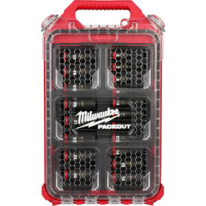 milwaukee SHOCKWAVE IMPACT DUTY �f�B�[�v�C���p�N�g�\�P�b�g 3/8�C���`(9.5mm)�p 19PCS PACKOUT�Z�b�g 49666801 ���ƍH�� �\�P�b�g�����` �C���p�N�g�p�\�P�b�g(����s��)�y���������z