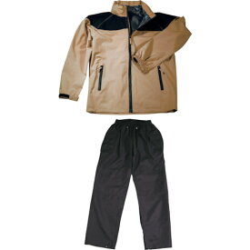 アーヴァン レインウェア ストレッチ強化レイン サンドベージュ M #8600 8600SABM 保護具 作業服 雨具(代引不可)【送料無料】