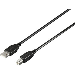 BUFFALO USB2.0 A to B �J�[�{���f�q���荞�݃P�[�u�� 3.0m �u���b�N BU2ABC30BK �I�t�B�X �Z�ݗp�i OA�p�i �P�[�u��(����s��)