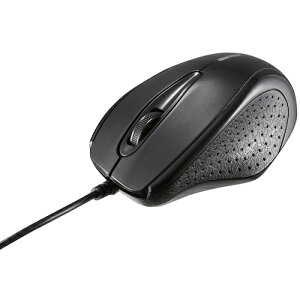 BUFFALO �L��IR LED�}�E�X 3�{�^���^�C�v �ȈՃp�b�P�[�W���f�� �u���b�N BSMRU21BKZ �I�t�B�X �Z�ݗp�i OA�p�i �}�E�X(����s��)