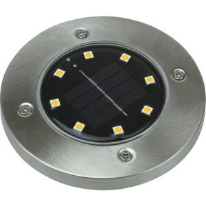 大進 埋め込み式ソーラーガーデンライト昼白色 DS006R3 園芸用品 緑化用品 ガーデンライト(代引不可)