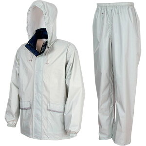 カジメイク 7540 アドベントレイン シルバー 3L カジメイク 保護具 作業服 雨具 7540-71-3L(代引不可)【送料無料】