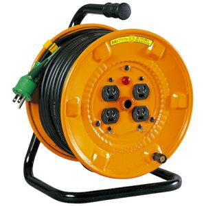NICHIDO 電工ドラム 100V アース付 抜け止め式 20m 日動工業 工事 照明用品 コードリール 延長コード コードリール NNP-E24N(代引不可)【送料無料】