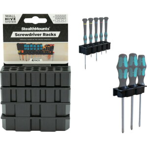 XeX}Eg EH[nCuVXeXN[hCo[bN(4)ubN StealthMounts  ۊǗpi Hpۊǐݔ c[z_[ WH-BLK-SD-4(s)