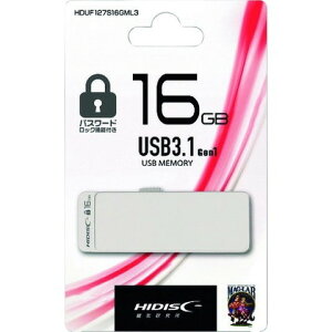 �n�C�f�B�X�N �p�X���[�h���b�N�@�\�t�LUSB16GB HDUF127S16GML3(����s��)