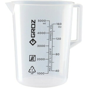 GROZ オイル用ビーカー 5000ML JUG5000G(代引不可)