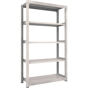 TRUSCO �g���X�R M3�^���ʒI 1200X471XH2100 5�i �P�� �l�I�O���[ M37455 �g���i �g���ݒu�s��(����s��)�y���������z