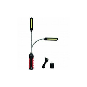 緑十字 COB式フレキシブルLEDライト CFL-8 450×40×35mm ダイヤル調光式 353016 作業灯・照明用品 マグネット電気スタンド(代引不可)【送料無料】