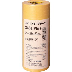 3M �}�X�L���O�e�[�v 243J Plus 6mmX18m 20������(����s��)�y�|�C���g10�{�z