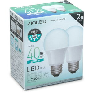 IRIS 572309 LED�d�� E26 �L�z�� 40�`���� �����F 2�Z�b�g(20000����) IRIS LDA4NG4T6E2P �H�� �Ɩ��p�i ��Ɠ� �Ɩ��p�i LED�d��(����s��)