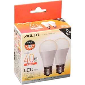 IRIS 522223 LED�d�� E17 �L�z�� 40�`���� �d���F 2�Z�b�g(20000����) IRIS LDA4LGE174T6E2P �H�� �Ɩ��p�i ��Ɠ� �Ɩ��p�i LED�d��(����s��)