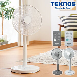 TEKNOS �e�N�m�X DC���r���O�t�@�� �����R���t�� 30cm 5���H�� ��U�� ����6�i�K �����R�����[ �^�C�}�[ �������� �É� �t���b�g�K�[�h ���Y���� ���₷�ݕ� �ߓd �ߖ� ��@ KI-360DC�y���������z