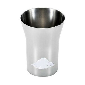 日本製 燕三条 ステンレスタンブラー300ml (赤富士)(代引不可)【送料無料】