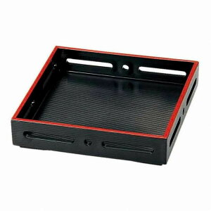 5寸千筋すかし盛器 黒天朱 21010841(代引不可)【ポイント10倍】