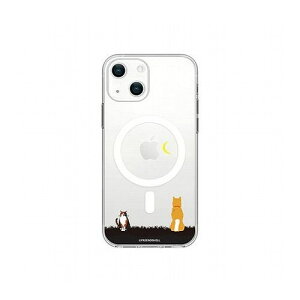 abbi FRIENDS �������C�Z���X�i ���΂�����MagSafe�Ή��N���A�P�[�X for iPhone 14 ������ �w�ʃJ�o�[�^ ABF24183i14(����s��)�y���[���֔z���z�y���������z