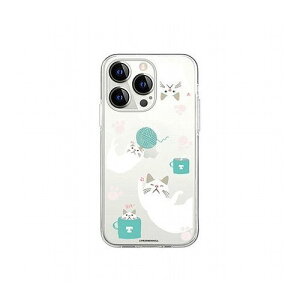 abbi FRIENDS �������C�Z���X�i �^�[�`�����\�t�g�N���A�P�[�X for iPhone 14 Pro �V�� �w�ʃJ�o�[�^ ABF24244i14P(����s��)�y���[���֔z���z�y���������z