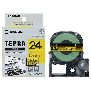 KING JIM �L���O�W�� �e�v��PRO�e�[�v �L���C�ɂ͂����� 24mm �� KJ-SC24YE(����s��)
