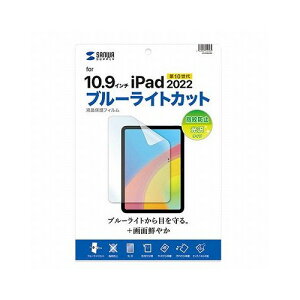 �T�����T�v���C ��10����iPad10.9�C���`�p�u���[���C�g�J�b�g�w��h�~����t�B���� LCD-IPAD22BC(����s��)