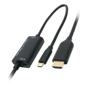 �~���V PD�Ή�Type-C to HDMI�P�[�u�� 1m USD-PFH10/BK(����s��)�y���������z