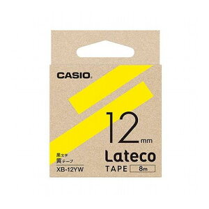 �y5�Z�b�g�z �J�V�I�v�Z�@ Lateco �l�ߑւ��p�e�[�v 12mm ���e�[�v ������ XB-12YWX5(����s��)�y���������z
