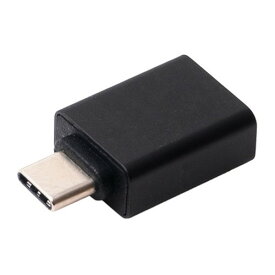 【5個セット】 ミヨシ USB3.0 USB A-USB TypeC変換アダプタ ブラック USA-ACX5(代引不可)【送料無料】