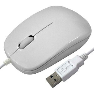 【10個セット】 HIDISC 有線マウス ホワイト HDM-2106WHX10(代引不可)【送料無料】