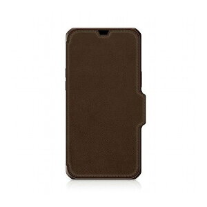 ITSKINS Hybrid Folio Leather for iPhone 13 mini/12 mini [Brown with real leather] AP2N-HYBRF-BNRL X}[gtH ^ubg gѓdb iPhone iPhone13 miniP[X(s)y[֔zzyz