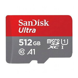 SanDisk microSDXCJ[h 512GB Ultra UHS-1 A1 R:150MB/s COe[i SDSQUAC-512G-GN6MN(s)yz