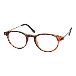 エニックス 老眼鏡に見えないクラシックなメガネ RESA リーディンググラス ボストンタイプ 【倍率2.5倍】 デミ×シルバー ser-701-25BR 雑貨(代引不可)