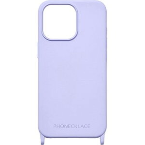 PHONECKLACE �t�H���l�b�N���X �X�g���b�v�z�[���t���V���R���P�[�X for iPhone 15 Pro Max ���x���_�[ PN25612i15PM iPhone(����s��)